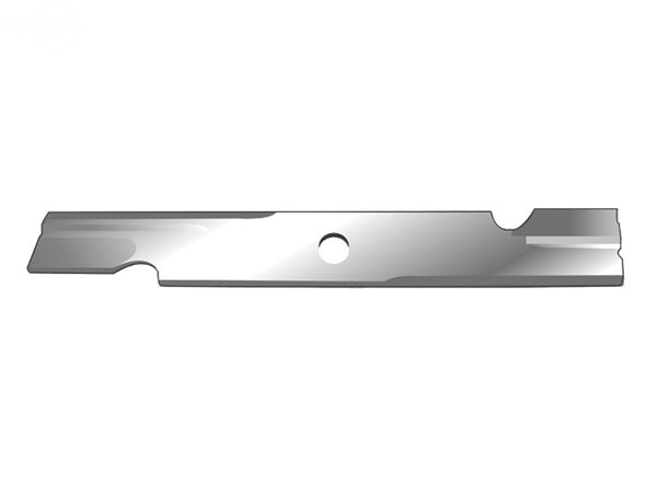 Rotary 11495. BLADE EXMARK 18" X 15/16" NOTCHED HI-LIFT EXMARK: 103-6402, 103-6402-S TORO: 109-6873-03 WINDSOR: 50-2306