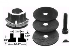 Rotary 1156. ADAPTOR ASSEMBLY 7/8" BLADE