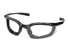 Rotary 11624. SAFETY GLASSES RECON 844 CLEAR CRYSTAL BLACK
