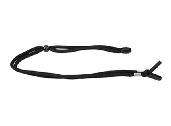 Rotary 11628. NECK CORDS G3 ADJUSTABLE BLACK