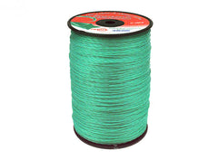 Rotary 12212. LINE TRIMMER .080  1600' LGE SPOOL QUAD-TEX TWIST GREEN