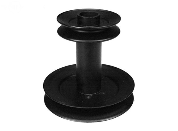 Rotary 12271. PULLEY DOUBLE ENGINE 1" X 3-1/2" AYP/ROPER/SEARS: 140186 HUSQVARNA: 532140186