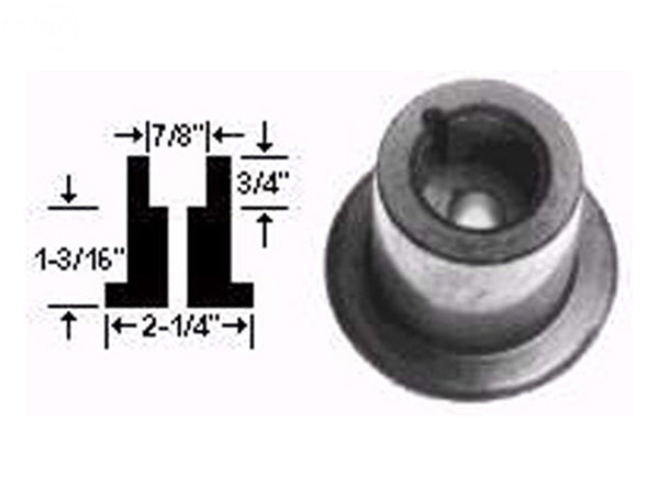 Rotary 1235.  Blade Adapter 7/8"(HUB ONLY) replacement for MURRAY 400272, 442735, 20051