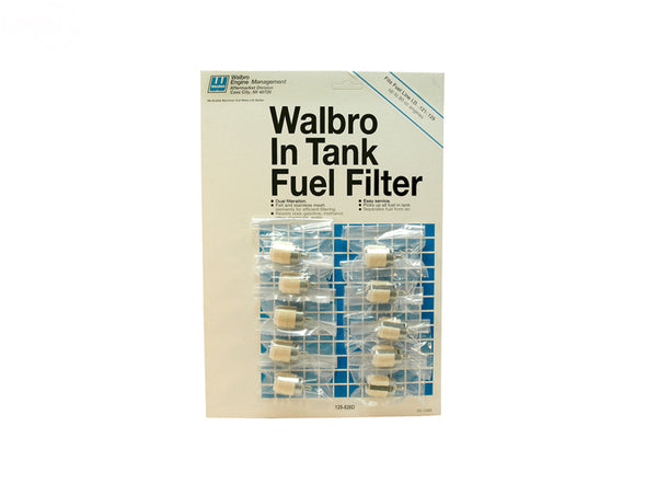 Rotary 125-528D WALBRO 125-528D OEM IN TANK FILTER DISPLAY OF 10