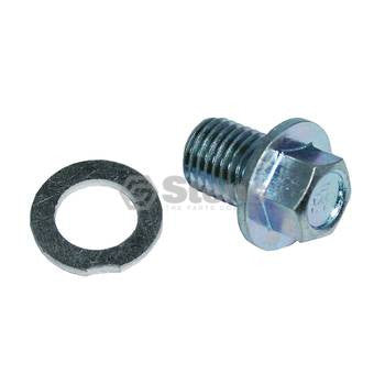 STENS 125-704.  Oil Drain Plug replaces Honda 90131-896-650