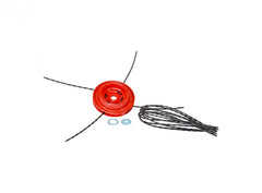 Rotary 12645 FIXED LINE TRIMMER HEAD KIT (HEAVY DUTY) .130 x 16-1/4" Vortex Trimmer Line
