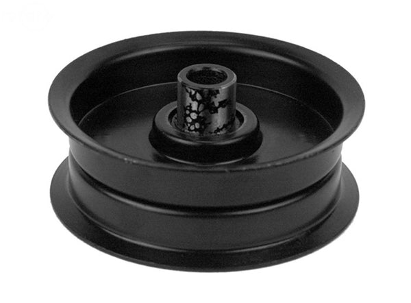 Rotary 12891. FLAT IDLER PULLEY 3/8" X 3-1/8" 2.75 OD replaces MTD 756-04224, 756-0981, 956-0981