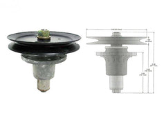 Rotary 13006. SPINDLE ASSEMBLY EXMARK REPL EXMARK 1-644092.