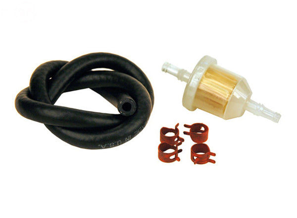 Rotary 13173. FUEL LINE, FILTER & CLAMPS KIT.  Replaces Briggs & Stratton 5414.