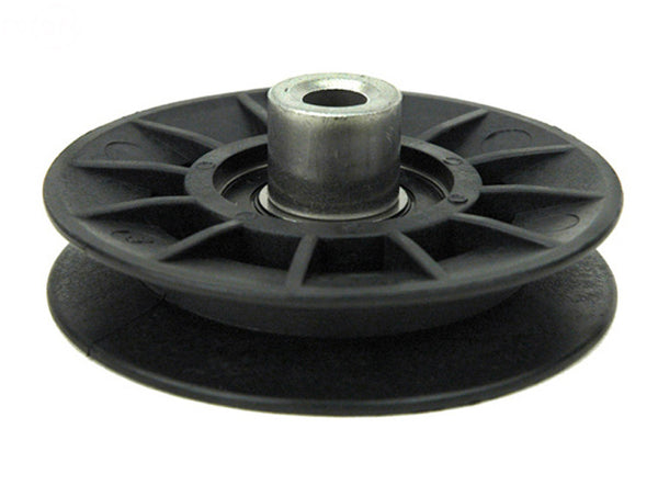 Rotary 13178. V-IDLER PULLEY 3/8" X 3-1/2".  Stens 280-659. AYP/ROPER/SEARS: 194326, 532194326 HUSQVARNA: 532194326