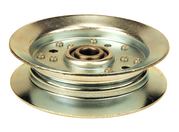 Rotary 13413. FLAT IDLER PULLEY 4" DIXIE CHOPPER: 300401