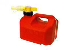 Rotary 13459. NO-SPILL 1-1/4 GALLON GAS CAN (RED)