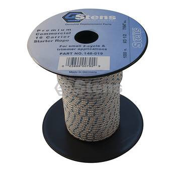 STENS 146-019.  100' Solid Braid Starter Rope / #3 1/2 Solid Braid