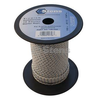 STENS 146-050.  100' Solid Braid Starter Rope / #5 1/2 Solid Braid