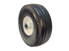 Rotary 15087.  4.10/3.50-4 FLAT FREE WHEEL ASSEMBLY TORO 105-3471