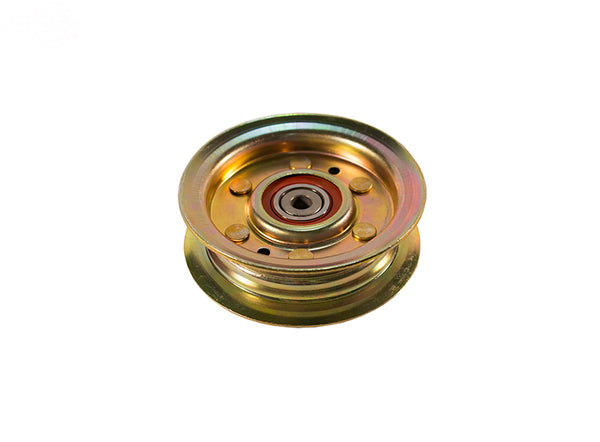 Rotary 15607.  FLAT IDLER PULLEY replaces John Deere AM124346