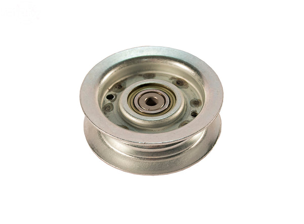 Rotary 15608.  FLAT IDLER PULLEY replaces John Deere AM146880 & GY00054