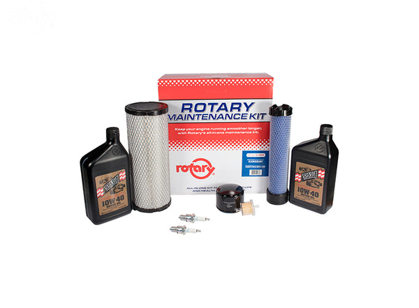 Rotary 15936 Kawasaki Engine Maintenance Kit Replaces 99969-6409, 99969-6191(A,B) FX651V, 681V, 691V, 730V