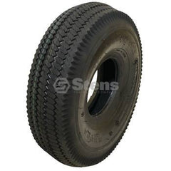 Stens 160-003.  Tire / 4.10x3.50-4 Saw Tooth 4 Ply