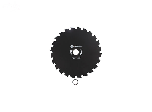 Rotary 16058 BRUSH BLADE 9" X 1" 24T Replaces Rotary 7857