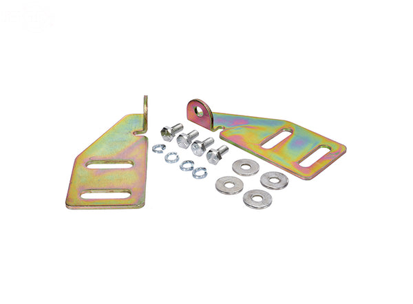 FLIP-TYPE BRACKET simulates the hinge design that is found with the John Deere AM131157