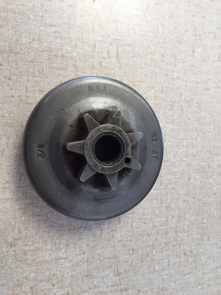 183-A7 Herr Spur Sprocket 3/8" pitch 7-teeth *slightly used*