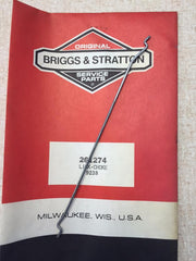 261274 Choke Link Briggs & Stratton