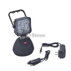 Stens 3000-2110 Work Light, 12 Volt/120 Volt Rechargeable, magnetic base, 5 LED replaces 550-10033