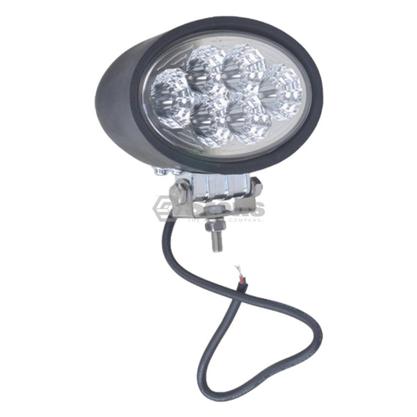 Stens 3000-2146 Work Light, 12-24 Volt, 6 1/8" x 3 15/16" oval, 6 LED, spot replaces 550-10042