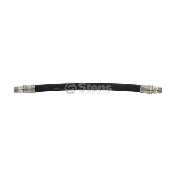 Stens 3001-0001 Hydraulic Hose, 3/8" x 15" SAE 100 R2AT 2 wire