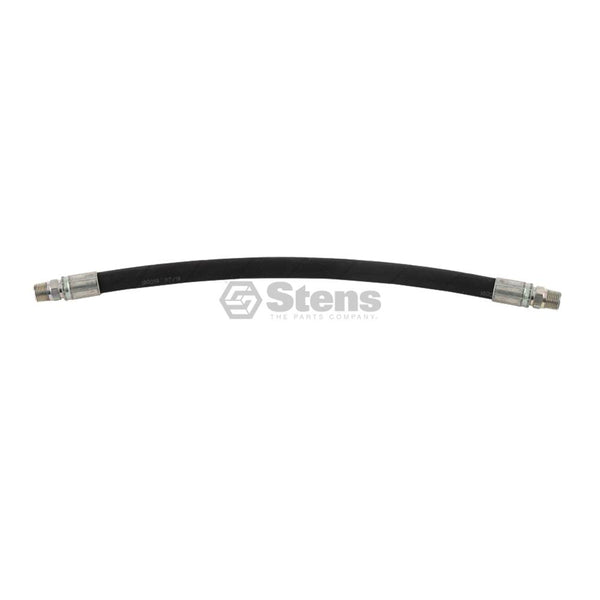 Stens 3001-0002 Hydraulic Hose, 3/8" x 18" SAE 100 R2AT 2 wire