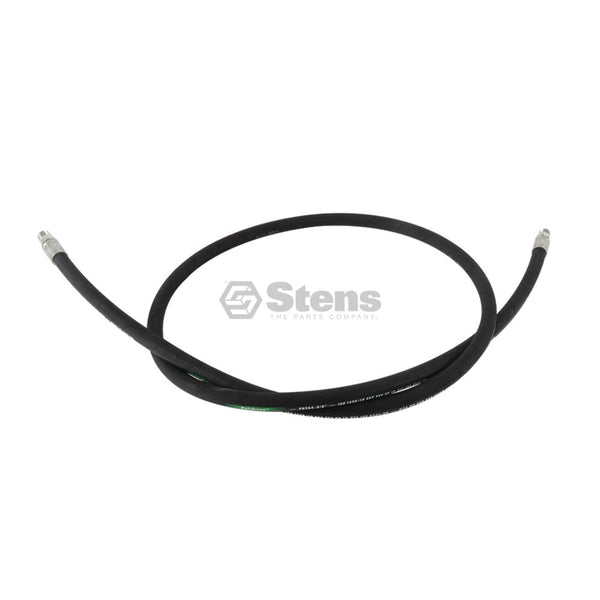 Stens 3001-0007 Hydraulic Hose, 3/8" x 48" SAE 100 R2AT 2 wire