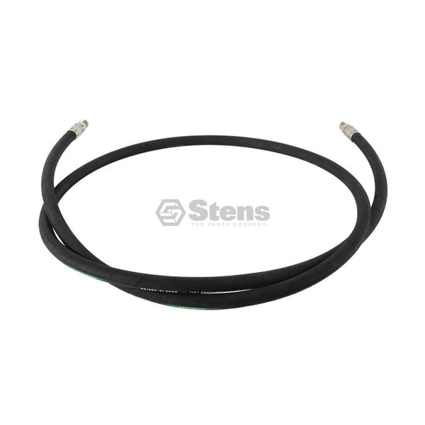 Stens 3001-0010 Hydraulic Hose, 3/8" x 72" SAE 100 R2AT 2 wire