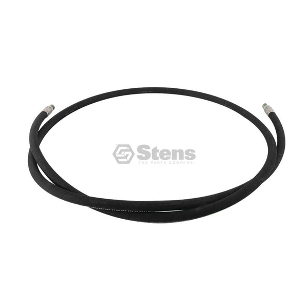 Stens 3001-0116 Hydraulic Hose, 1/2" x 132" SAE 100 R2AT 2 wire