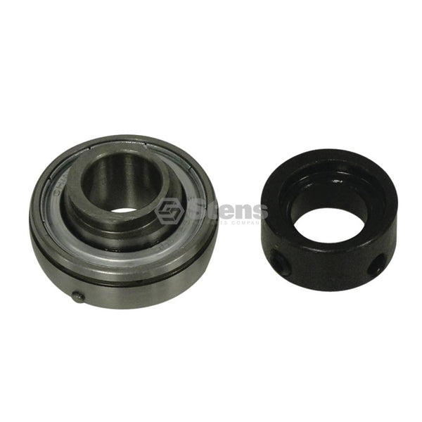 Stens 3013-4043 Bearing, Self-Aligning spherical ball bearing, w/collar replaces GRA010RRB