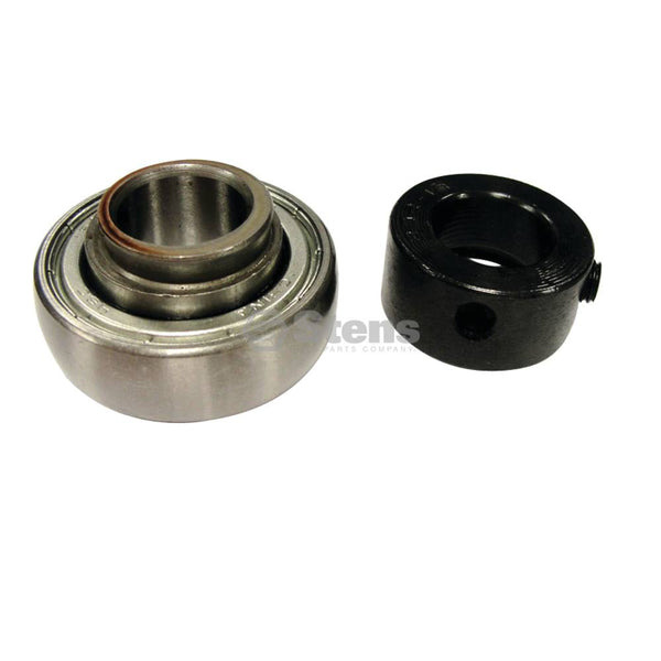 Stens 3013-4044 Bearing, Self-Aligning spherical ball bearing, w/collar replaces RA010RRB