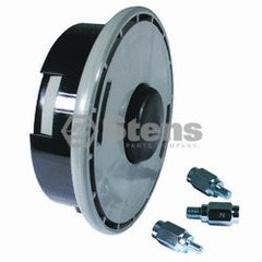 STENS 385-734.  Bump Feed Trimmer Head / 6" Silver Back