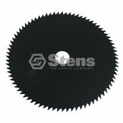 STENS 395-061.  Steel Brushcutter Blade / 8" x 80 Tooth