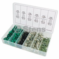 STENS 415-170.  Hose Clamp Kit / 160 Piece Kit