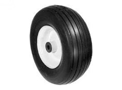 Rotary 433. ASSEMBLY WHEEL STEEL 11X 4 MTD (PAINTED WHITE)