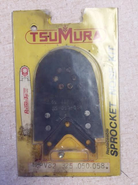 48PV82 TSUMURA Replacable Sprocket Nose .325", .050" or .058" gauge.