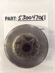530047061 Poulan Clutch Drum w/ Bearing *USED*