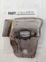 530049870 Poulan Muffler Backplate *USED*