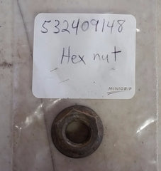 532409149 NUT.HEX.FLANGE.3/8-16.LOCKNUT *USED* Husqvarna 873900600, 532409148