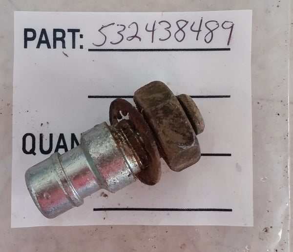 532438489 KIT.WASH-OUT PORT.ZINC *USED* Husqvarna