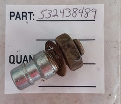 532438489 KIT.WASH-OUT PORT.ZINC *USED* Husqvarna
