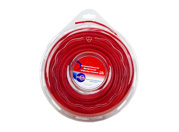 Rotary 5927. LINE TRIMMER .095 X 1 LB. DONUT RED COMMERCIAL