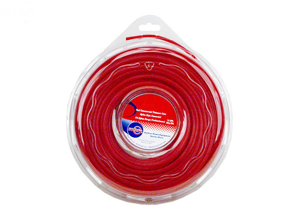 Rotary 5929. LINE TRIMMER .130 X 1 LB. DONUT RED COMMERCIAL