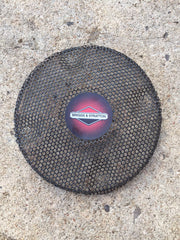 697133 Debris Screen (metal) - Flywheel *USED* Briggs & Stratton