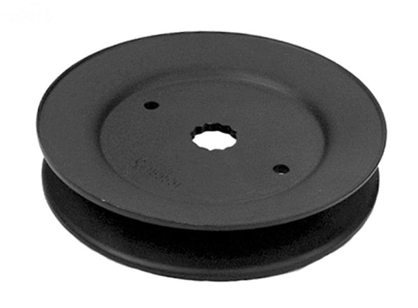 Rotary 7180. PULLEY SPINDLE 5/8" X 5" AYP 129861, 153535.  Husqvarna 532173436.  Murray 092852MA, 92852, 92852MA.